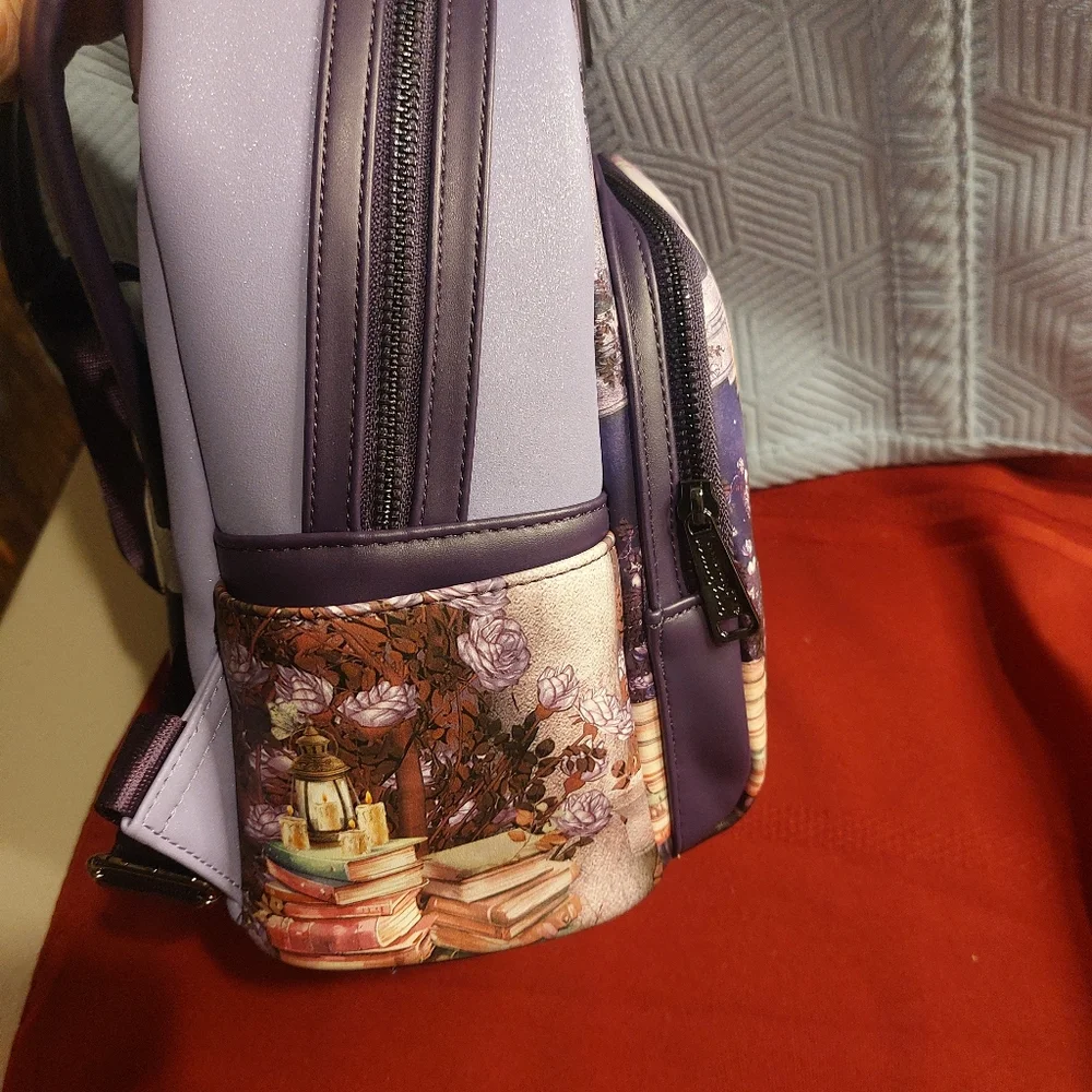 Loungefly Dark Academia Mini Backpack (Books-A-Million Exclusive) - Picture 6 of 10